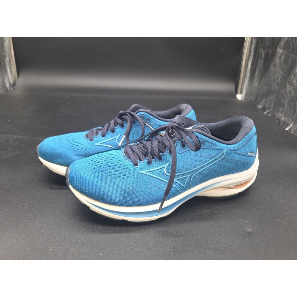 Mizuno Women’s Wave Rider Running Shoe 25 Vivid Blue Size 8